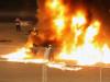 Dual Car Explosion, Evergreen Speedway, Monroe, Washington, US